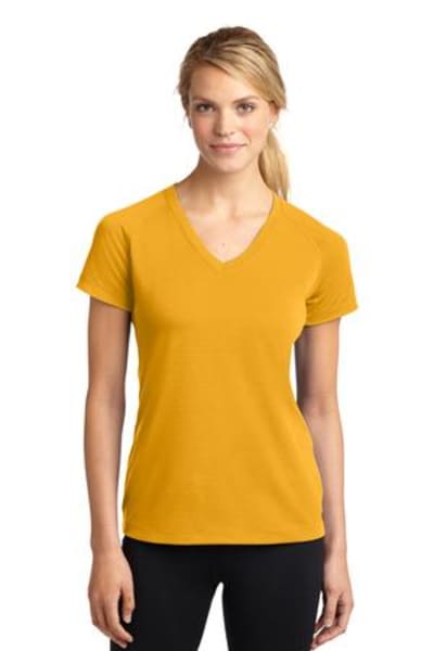 Sport-Tek Women's Ultimate Performance V-Neck. LST700