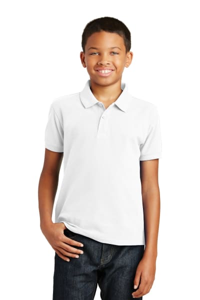 Port Authority Youth Core Classic Pique Polo. Y100
