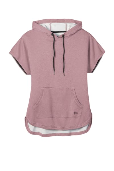 New Era Women's Performance Terry Short Sleeve Hoodie LNEA533