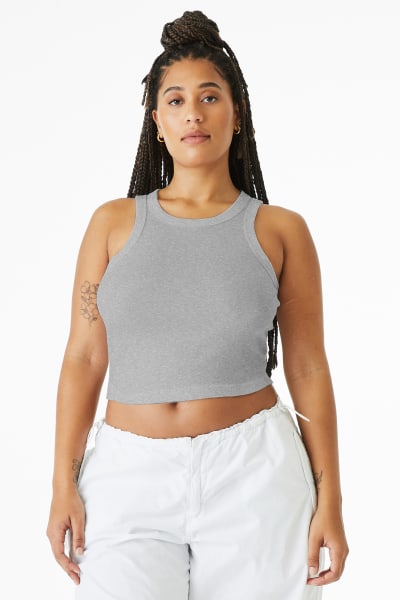 BELLA+CANVAS Women's Micro Rib Racer Tank BC1019