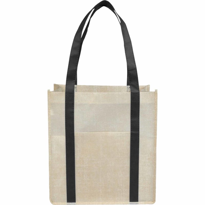 Pluto Recycled Non-Woven Small Grocery Tote