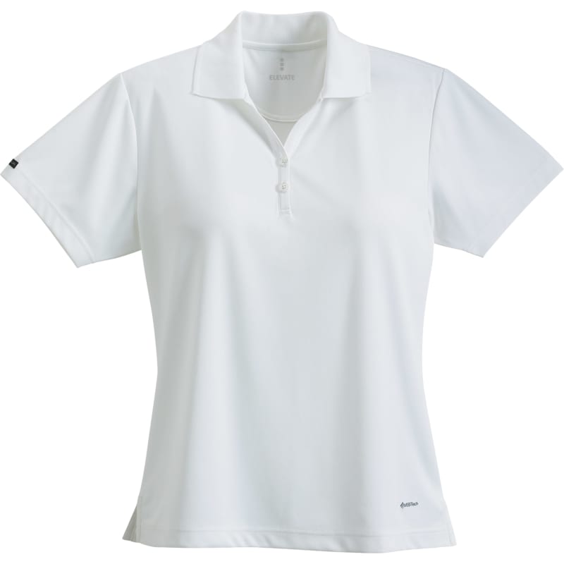 Women's MORENO TEXT MICRO SS POLO