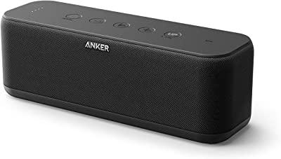 Anker Soundcore Boost Altifalante Bluetooth Upgrade com um som incrível, BassUp, 12 h de reprodução, USB-C, IPX7