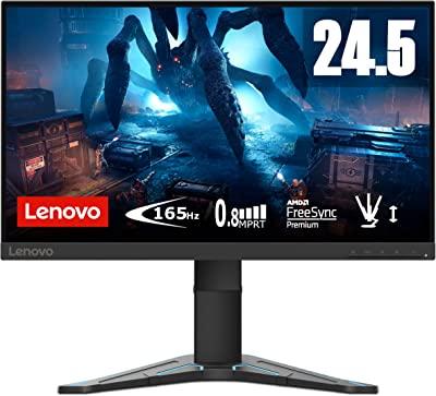 Lenovo G25-20 Monitor de jogos de 24,5" (FHD, TN, 165Hz, 1 ms, 2 x HDMI+DP, cabo DP, FreeSync)