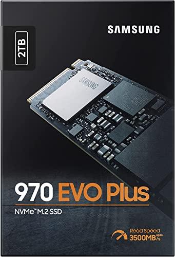 Samsung 970 EVO Plus Unidade interna (SSD) PCIe NVMe M.2 (2280) de 2TB (MZ-V7S2T0)