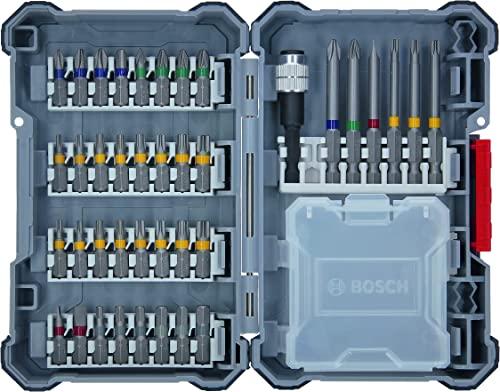 Bosch Professional 40 unidades Conjunto de pontas de aparafusamento (Pick and Click, acessórios para berbequim e chave de fendas)