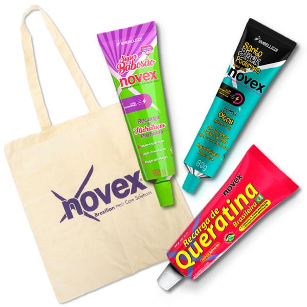 Novex Kit Recargas 80G + Oferta De Saco