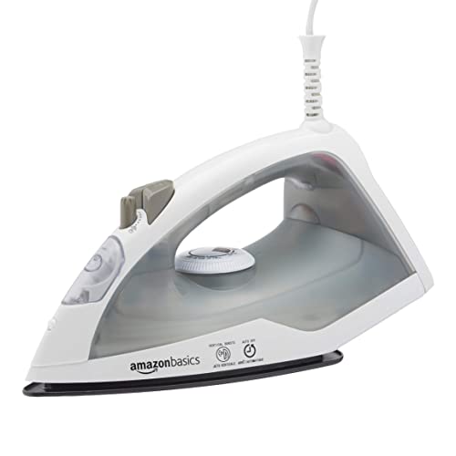 Ferro a Vapor, Sola de Teflon, 1200 W (Amazon Basics)