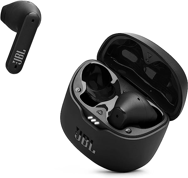 JBL Tune Flex Tws, Auriculares in Ear sem Fios Com Cancelamento Ativo de Ruído, Graves Potentes, Resistência à áGua IPX4, 8 + 24 H Possíveis de Bateria, Estojo de Carregamento, Preto