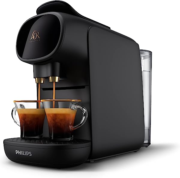 Philips Domestic Appliances L'or Barista Sublime Cafeteira De Cápsulas, Piano Preto, Reconhecimento De Cápsula Dupla, 1 Ou 2 Chávenas, Bandeja De Gotejamento Ajustável