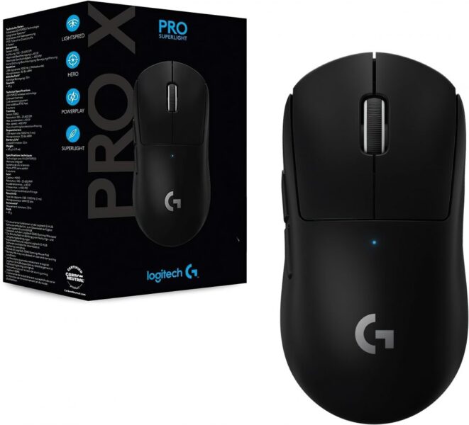 Logitech G PRO X SuperLIGHT Rato Gaming