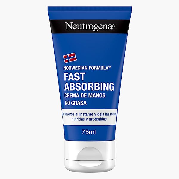 Neutrogena Absorção Rápida para as Mãos, Textura Leve, Fórmula Norueguesa, 75 Ml