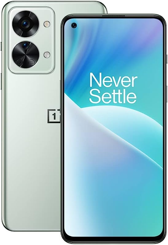 OnePlus Nord 2T 5G com 8 GB RAM e 128 GB de Memória sem SIM com Câmara Tripla com IA de 50 MP e Carregamento Rápido SUPERVOOC de 80W - 2 Anos de Garantia - Jade Fog