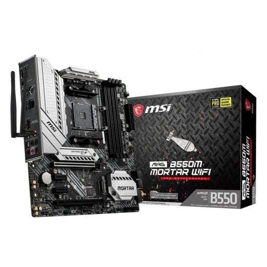 Motherboard MSI B550M Mortar Max Wi-Fi (Socket Zocalo AM4 - Micro Atx)
