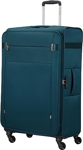 Samsonite Citybeat Spinner L Mala Extensível De 78 Cm, 105/113 L Azul (Azul Petróleo Azul), Azul (Petróleo Azul), Spinner L (78 Cm, 105/113 L), Malas e Carros, Azul e Rosa