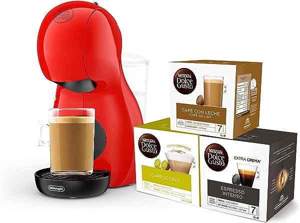 Cafeteira Dolce Gusto Piccolo + 3 Packs de Café