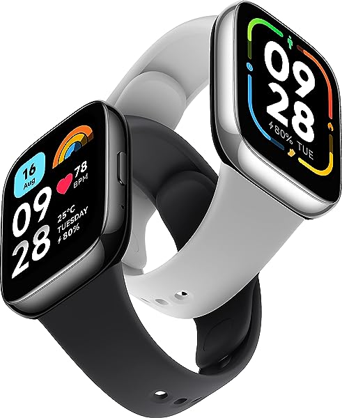 Xiaomi Redmi Watch 3 Active Chamadas Bluetooth, ecrã LCD de 1,83", Monitor de Frequência cardíaca, 100 Modos Desportivos, até 12 Dias de Autonomia, Preto (versão de 3 anos de garantia)