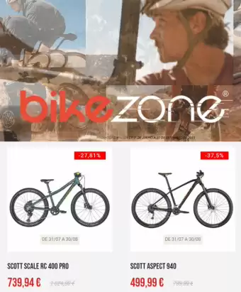Folheto Bike Zone