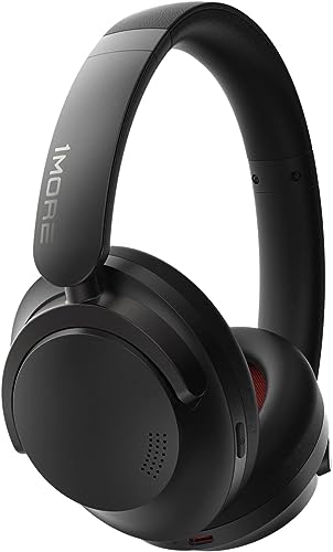 1More Sonoflow Auriculares sem Fios com Cancelamento Ativo de Ruído, 70h Capacetes, Auriculares Super-aurais com LDAC e 12 Modos EQ, Modos Diversos, Confortáveis e Dobráveis