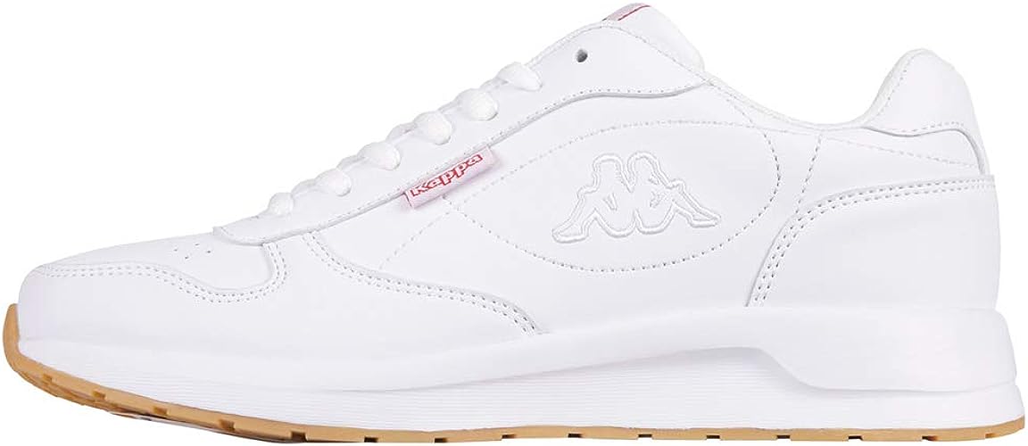 Kappa Base II, Sapatilhas Unissexo para Adultos, Branco