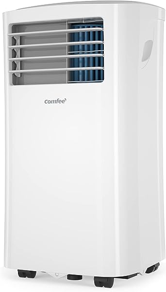 Comfee Ar Condicionado Portátil Silencioso, 9000BTU/2300 Frigoríficos, 3 em 1 Ar Condicionado Portátil Baixo Consumo, Refrigeração, Ventilação e Desumidificação, com Controlo Remoto