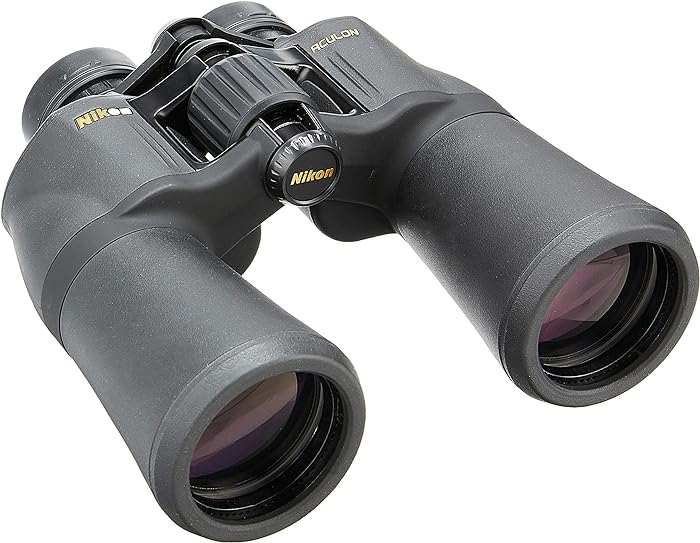 Nikon Aculon A211, 7 x 50, Binóculos (Ampliação de 7X, Alvo 50 mm), Preto