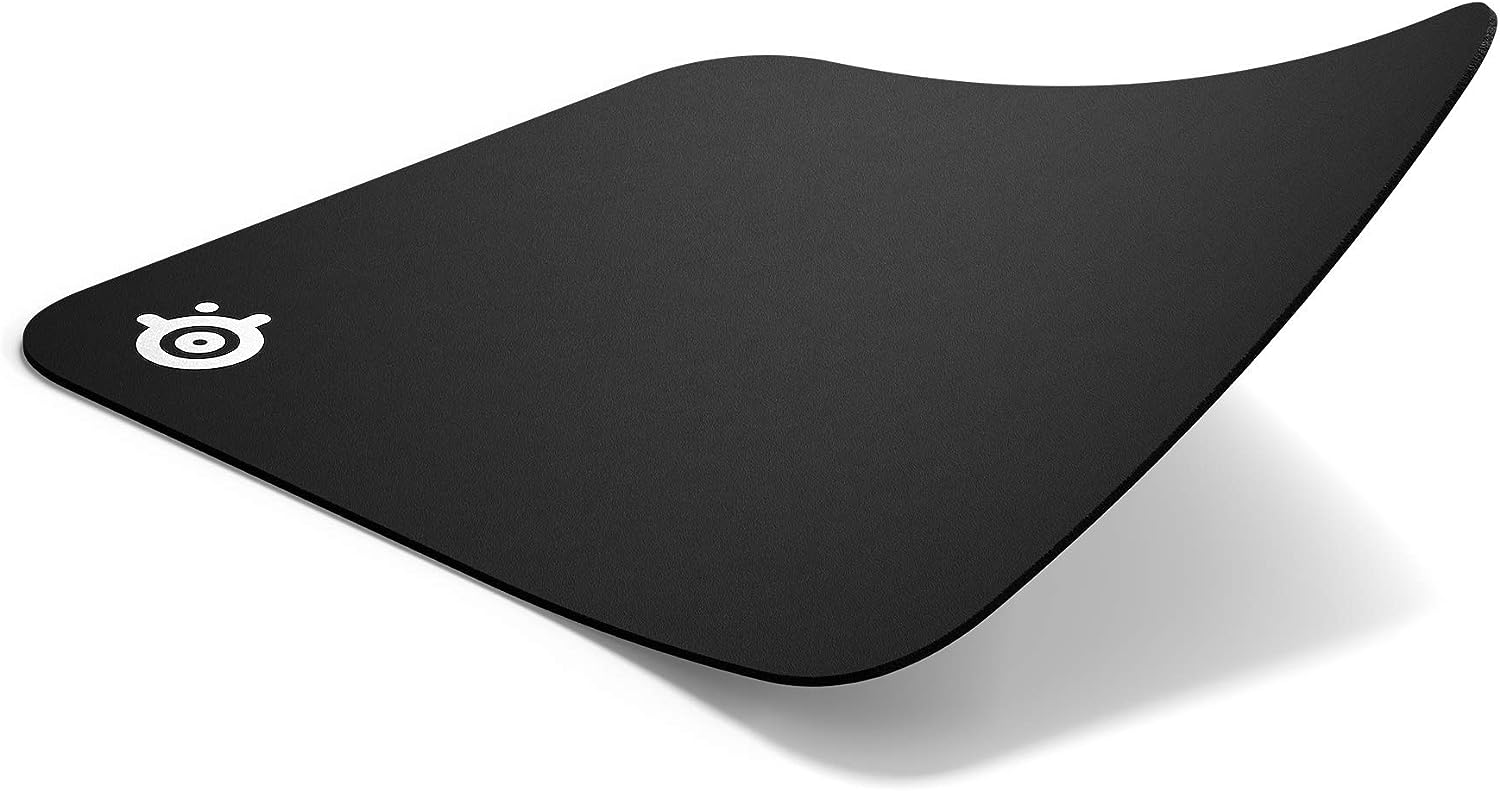 SteelSeries QcK Mini, Tapete de Rato para Jogos, Superfície Microtecida Exclusiva, Otimizada para Sensores de Jogos, Tamanho S (250 mm x 210 mm x 2 mm)