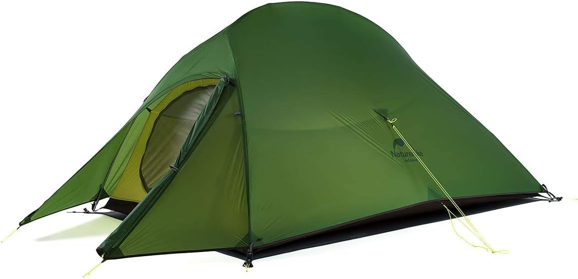 Naturehike Cloud-Up 2 Tenda de Campanha 2 Pessoas 3-4 Estação Mochila Leve