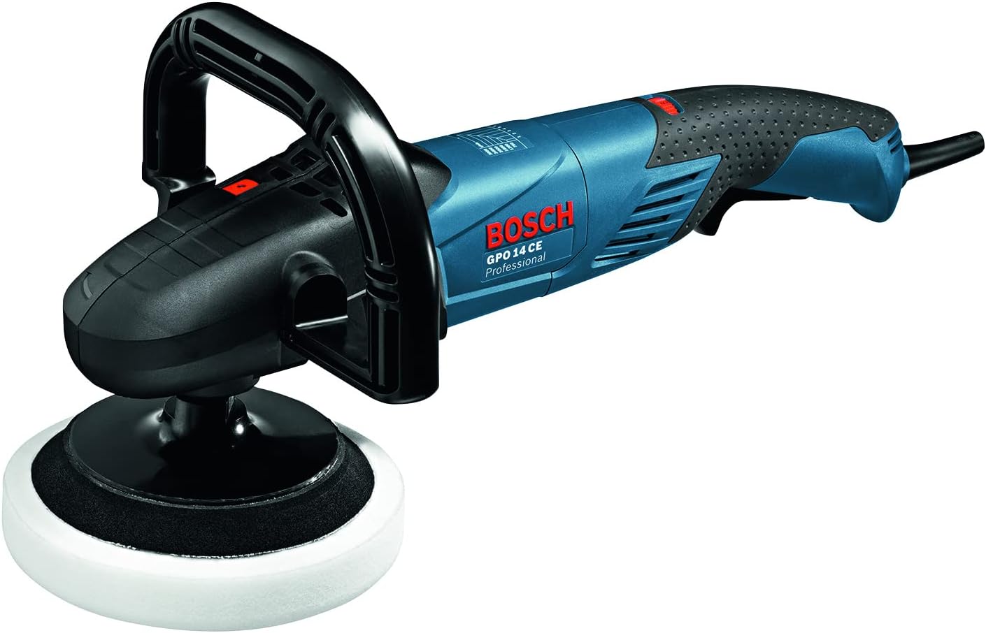 Bosch Professional GPO 14 CE Polidora (1400 W, Soft Start, vel. Regulável, em Caixa)