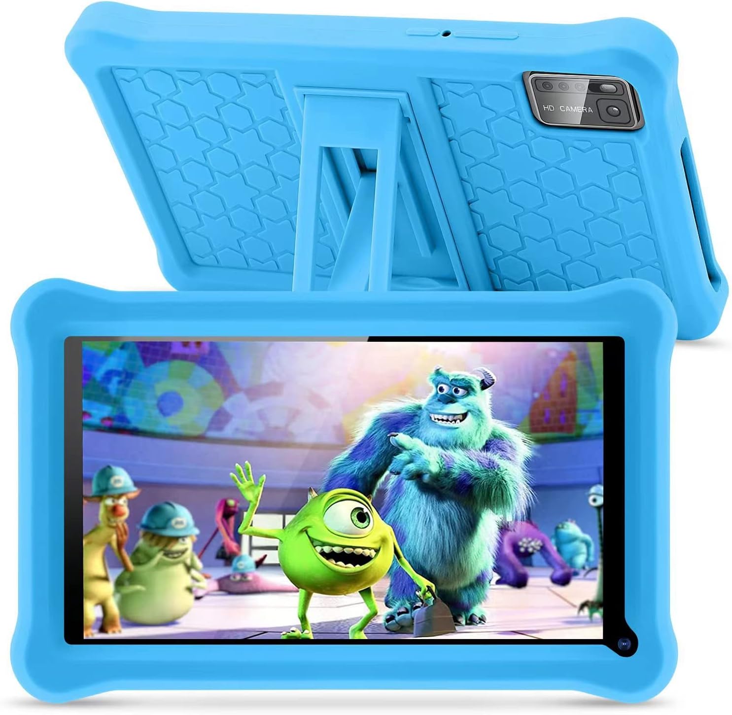 Sannuo Tablet Crianças 7 Polegadas Android 11 Tablet Com Ram 3 Gb Rom 32 Gb (Tf 128 Gb), Jogo Educativo, Controlo Parental, Ecrã Ips Hd, Câmara Dupla, 2,4G wi-fi, Kid-proof Capa Tablet