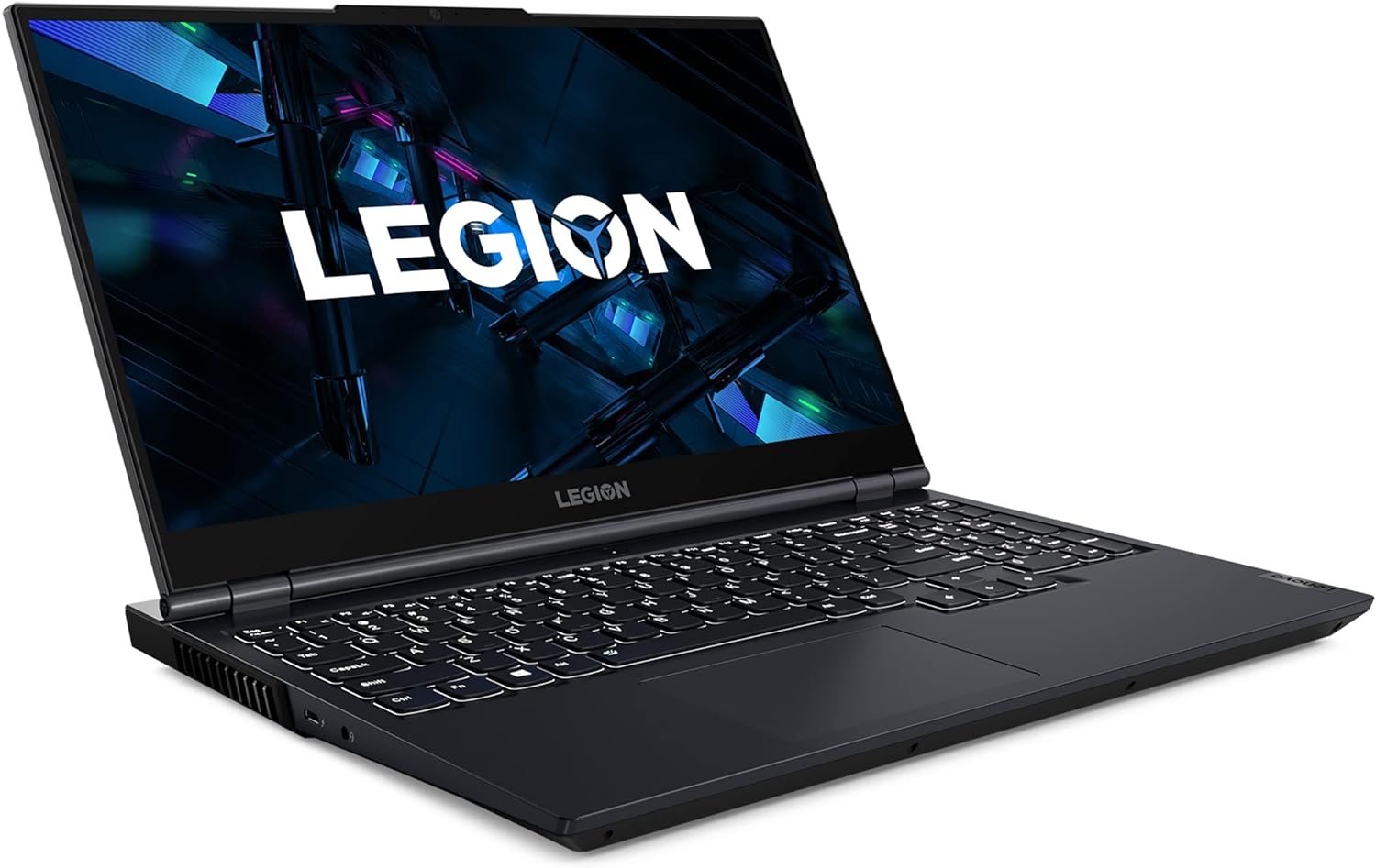 Lenovo Legion 5 Gen 6 Computador portátil Gaming FullHD de 15,6", 120Hz (Intel Core i5-11400H, 16 GB RAM, 512 GB SSD, NVIDIA GeForce RTX 3060-6GB, Windows 11 Home) azul Escuro/Preto