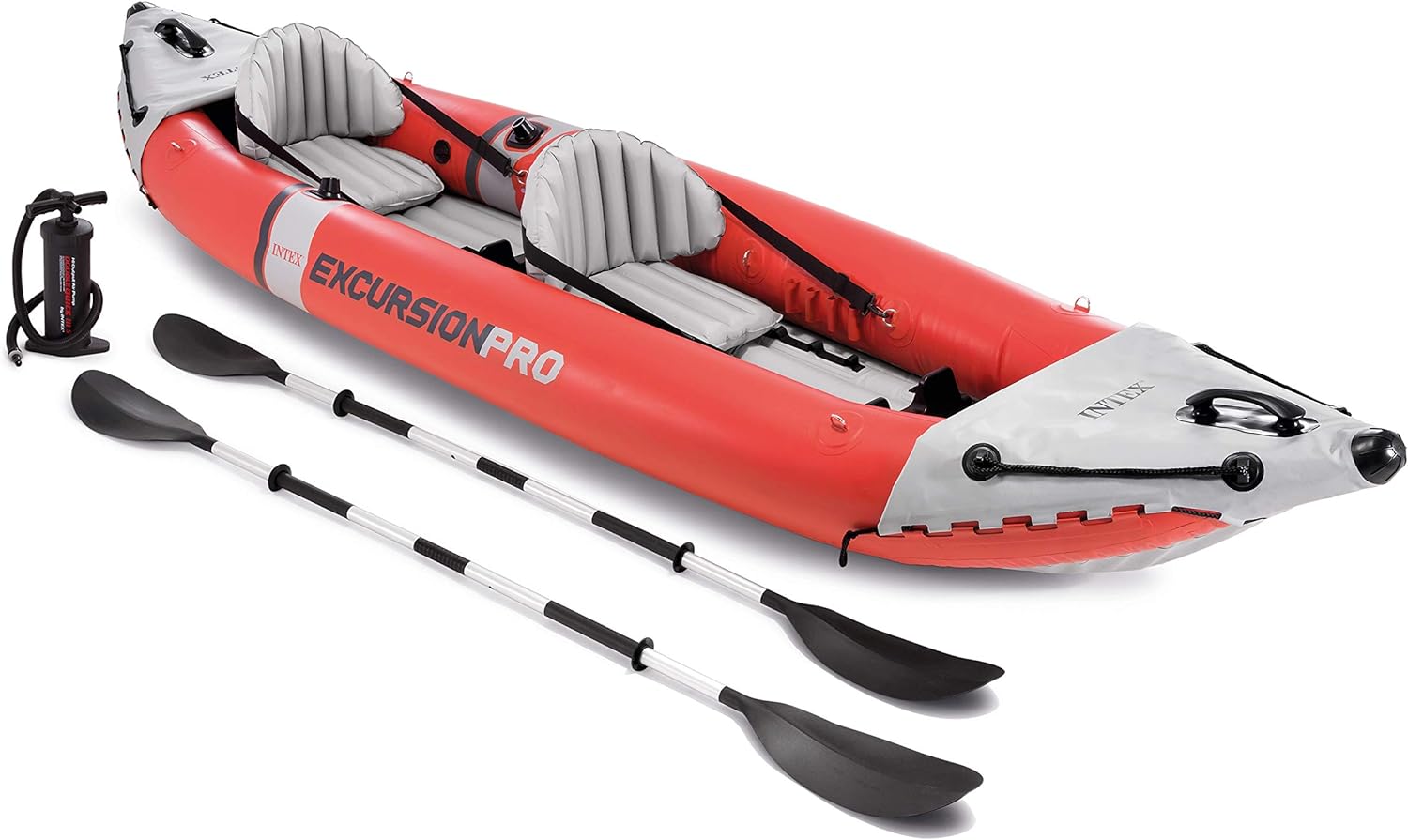 INTEX Kayak insuflável Excursion Pro Remo Bomba de ar