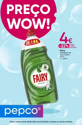 Folheto Pepco - Alimentação e drogaria