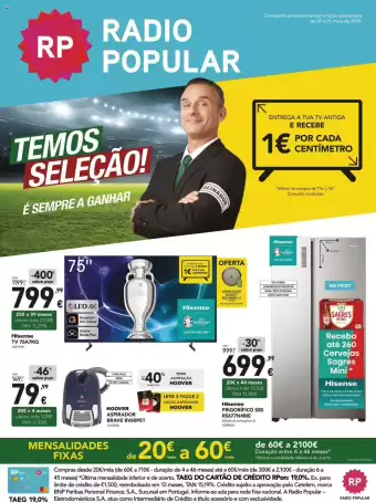 Folheto Radio Popular