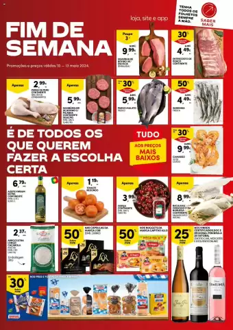 Folheto Continente - Fim de Semana
