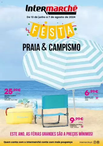 Folheto Intermarché - Festa Praia & Campismo