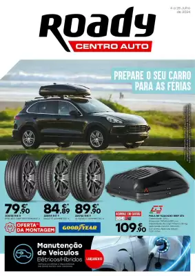 Folheto Roady - Prepare o seu Carro para as Férias