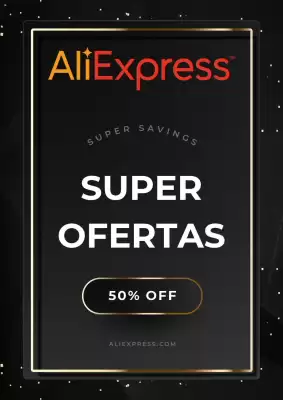 Catálogo AliExpress - Super Ofertas 50% OFF