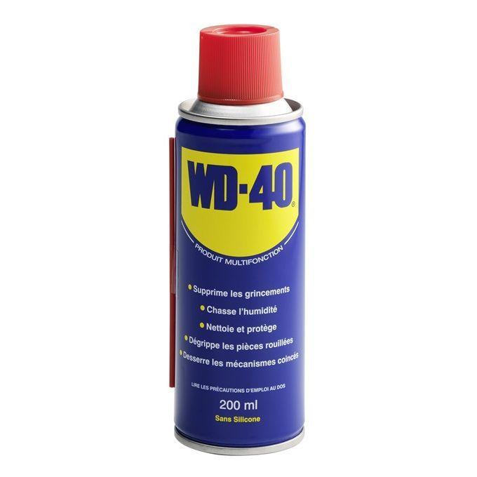 Dégrippant WD-40 en Aérosol Multifonction - 200ml