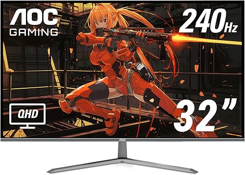 AOC Q32G11ZNE 32" QHD Frameless Gaming Monitor