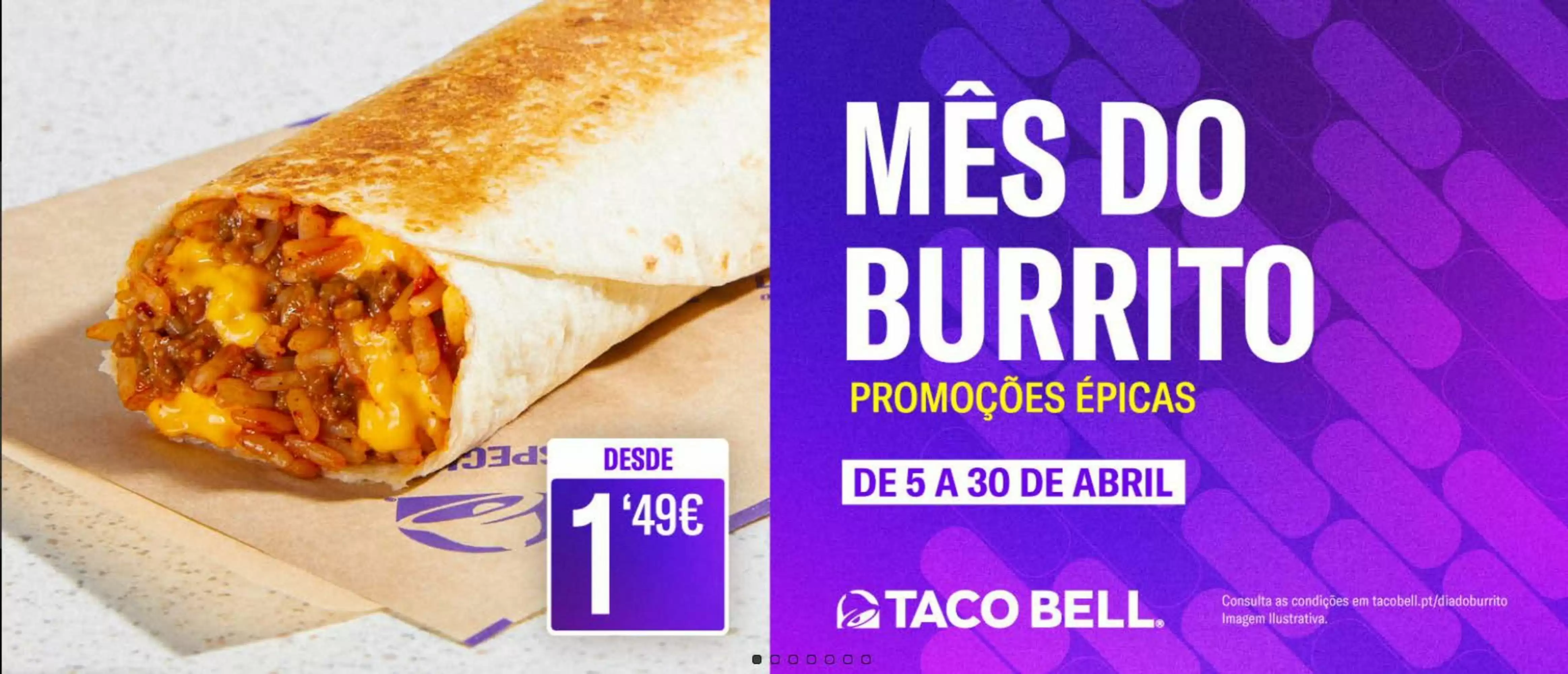 Folheto Taco Bell