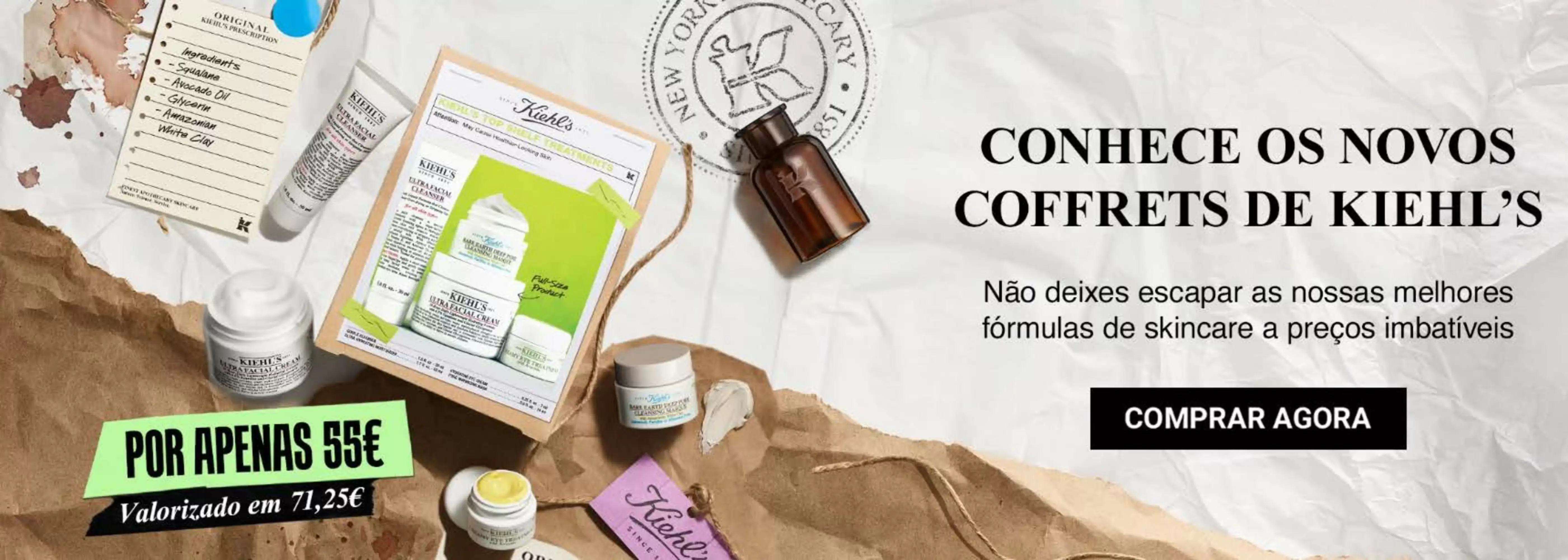 Folheto Kiehl's