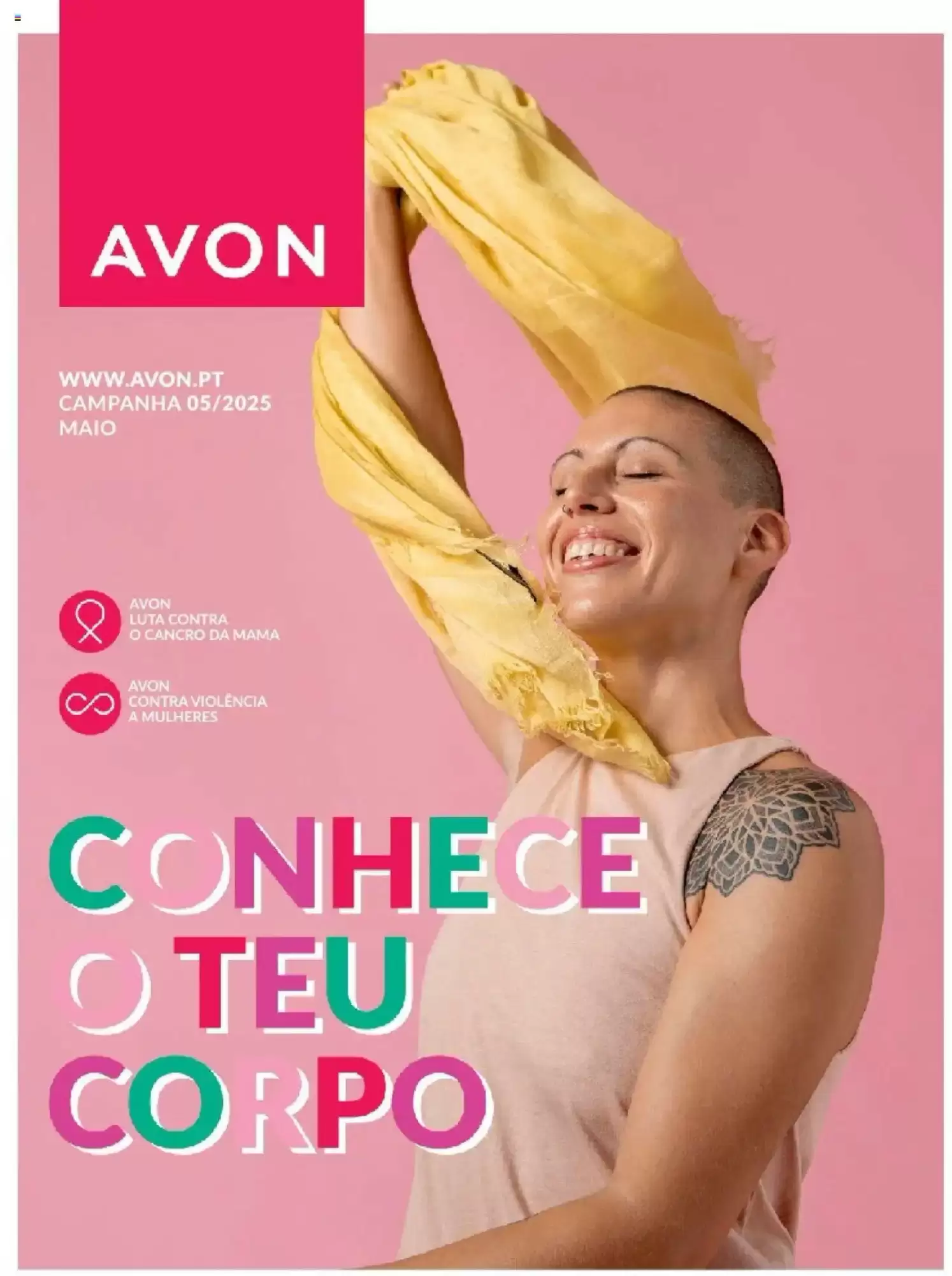 Folheto Avon - Conhece O Teu Corpo