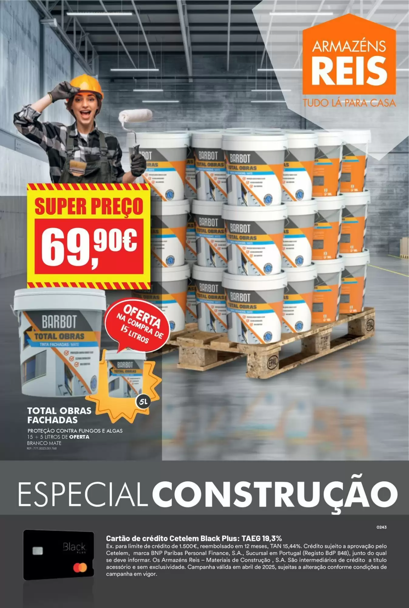 Folheto Armazéns Reis - Especial Construção