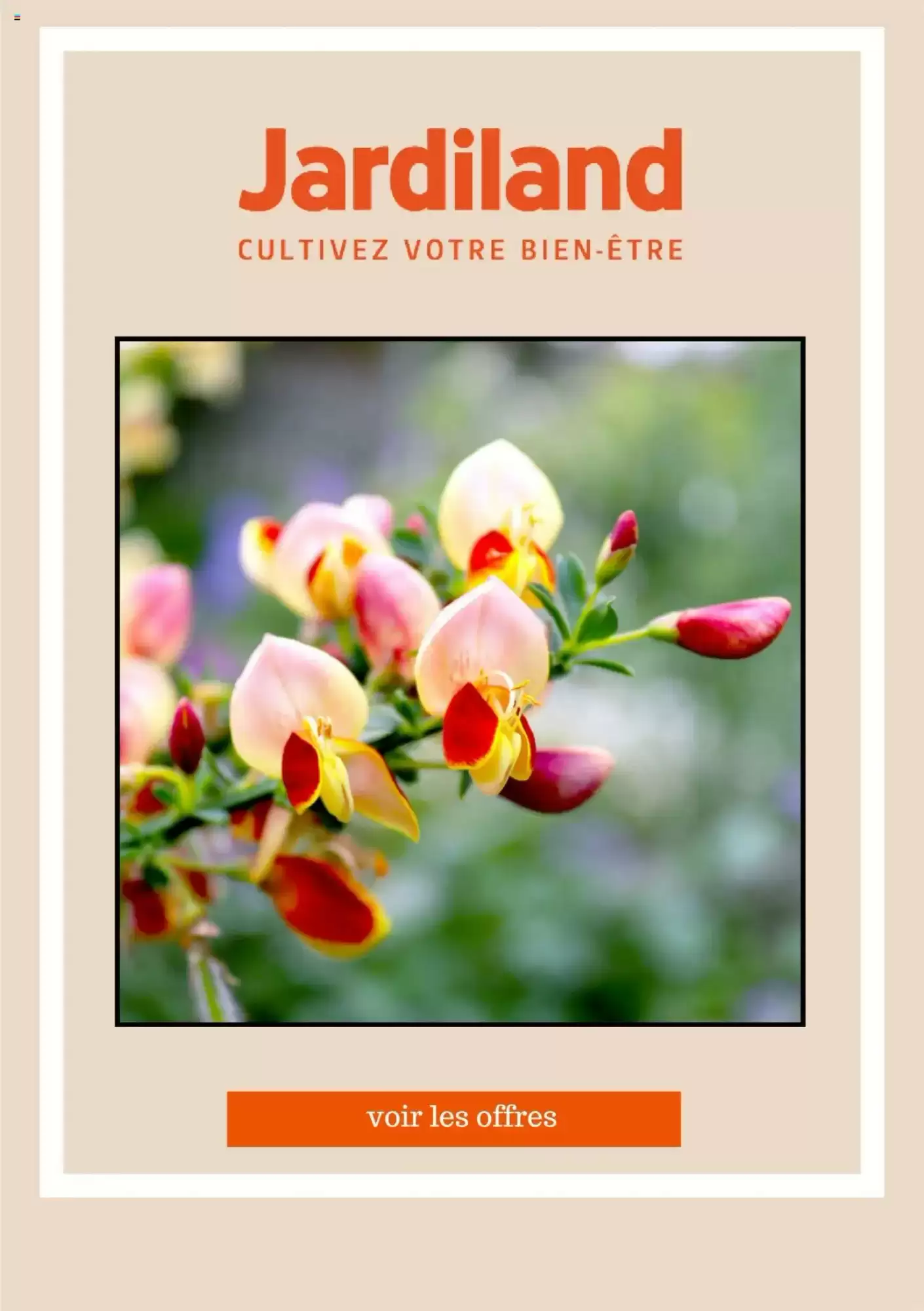 Folheto Jardiland