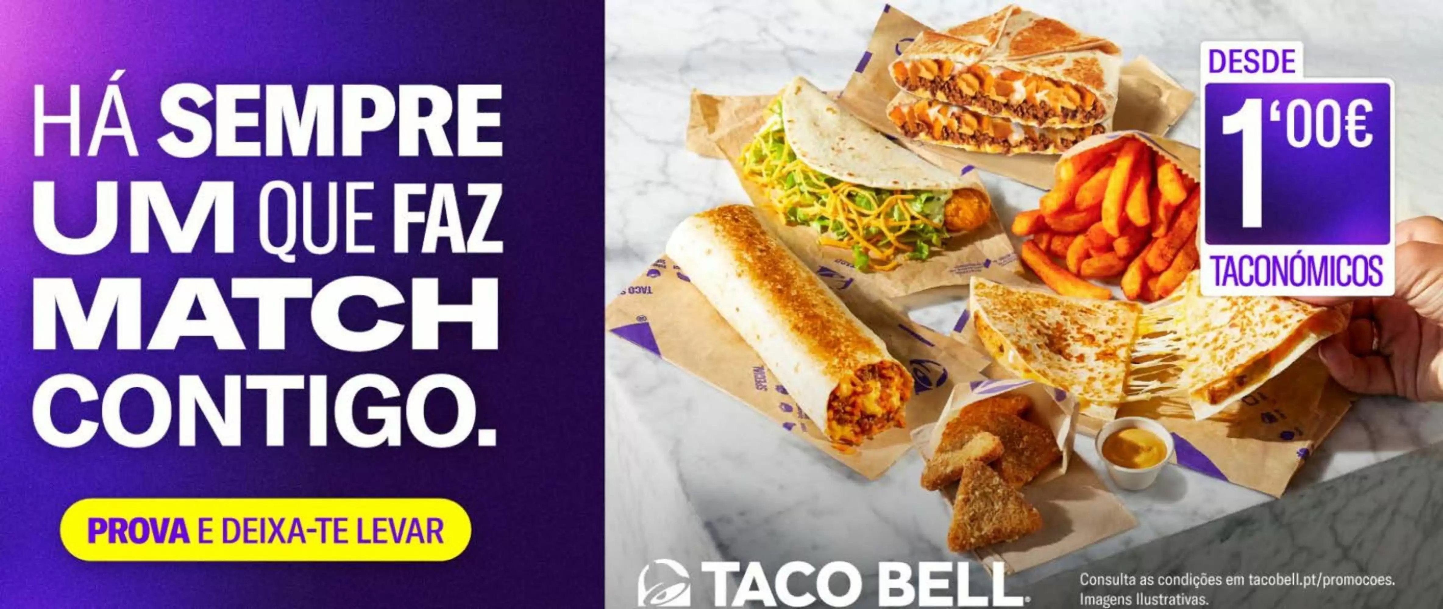 Folheto Taco Bell