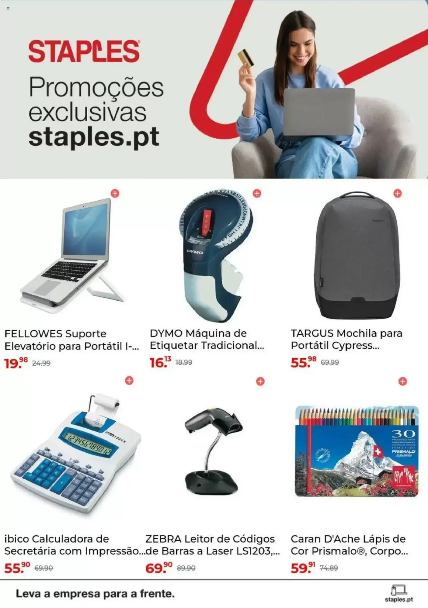 Folheto Staples - Promoções Exclusivas