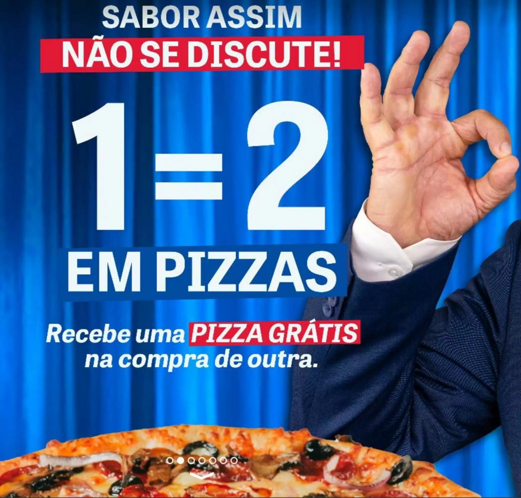 Folheto Domino's Pizza