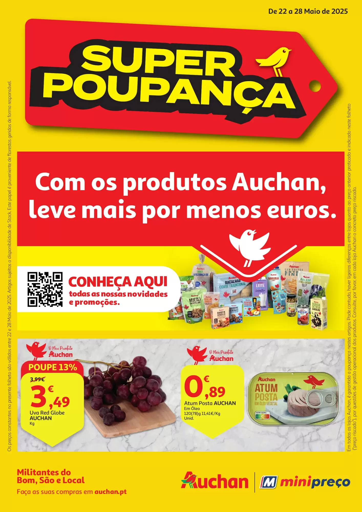 Antevisāo Folheto Minipreço Promoções de 22 a 28 maio