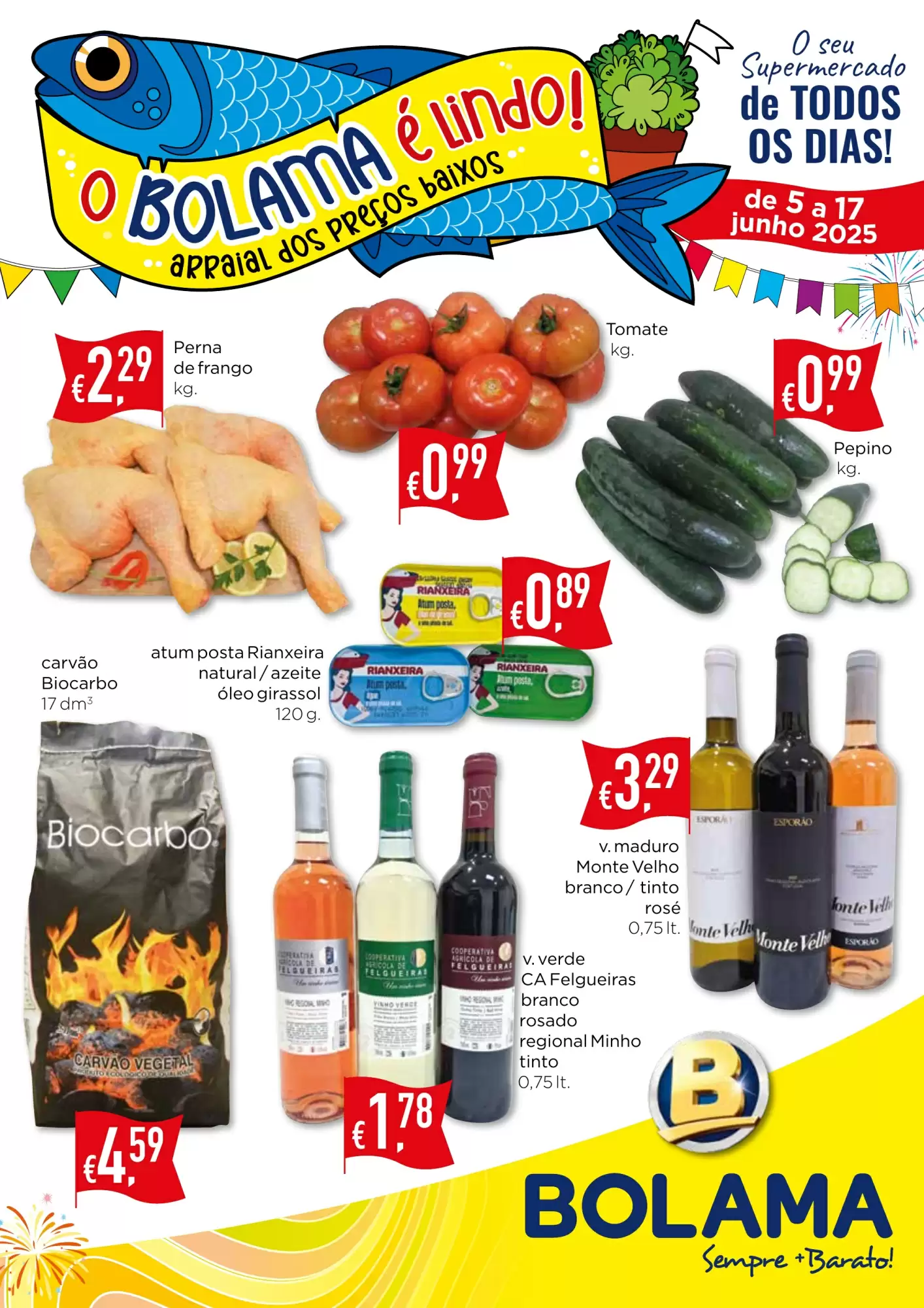 Antevisāo Folheto Bolama Promoções de 5 a 17 junho